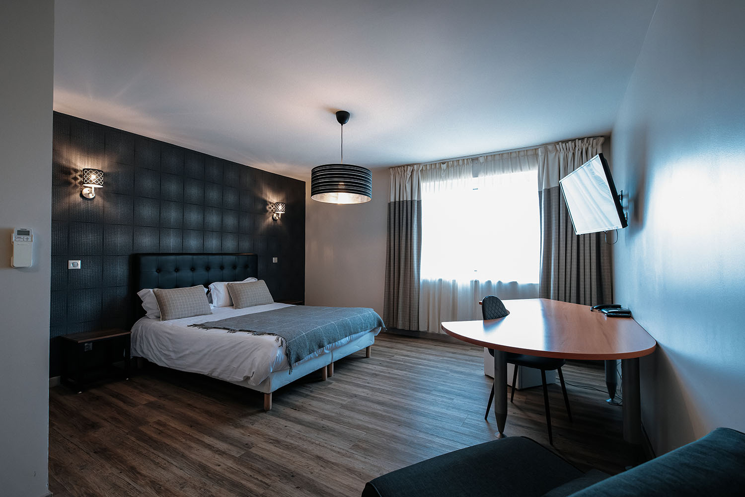 Chambres spacieuses et confortables