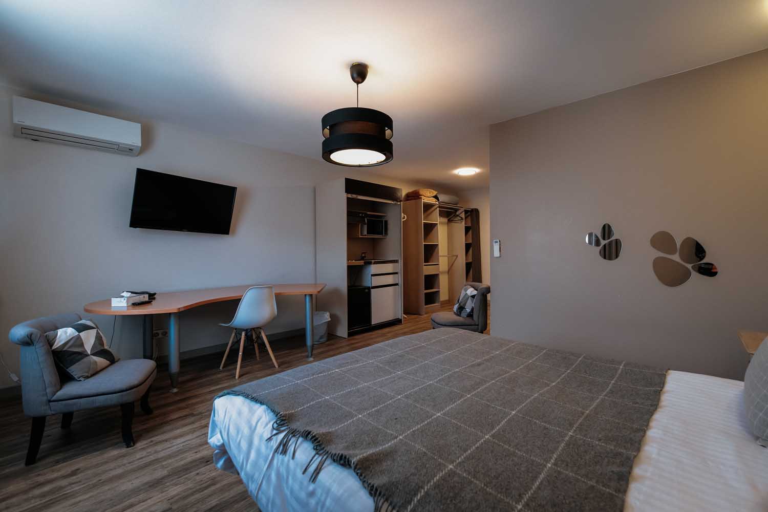 Chambre spacieuse