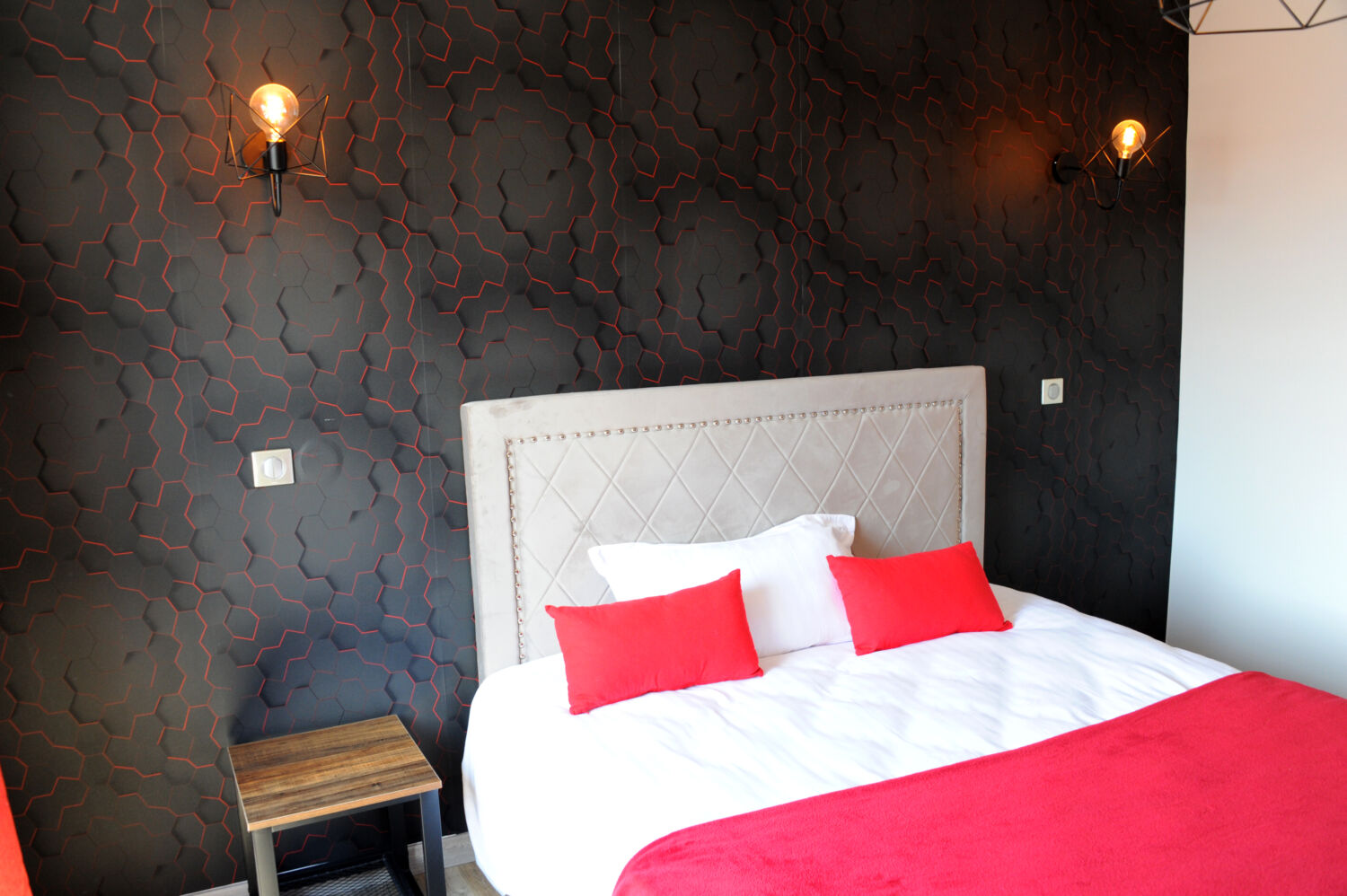 Chambre d'hotel l'ange de la vallée